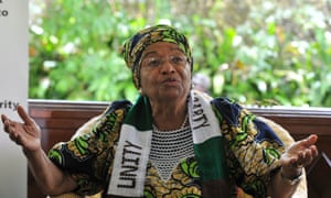 Ellen Johnson Sirleaf.
