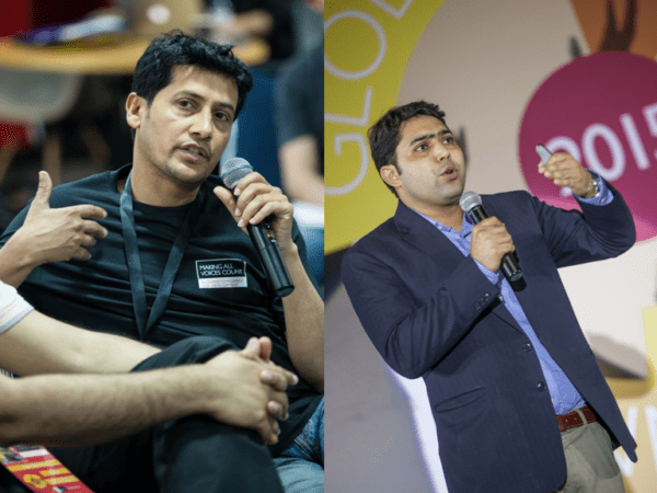 Narayan Adhikari and Fayyaz Yaseen from Accountability Lab