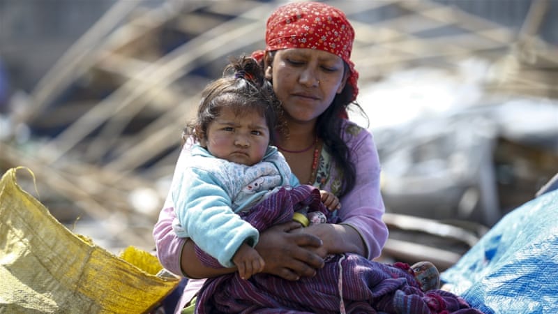 The Nepalese government demolished the only earthquake shelter in Kathmandu, where hundreds sought temporary sanctuary after the 2015 earthquake [EPA/Narendra Shrestha]