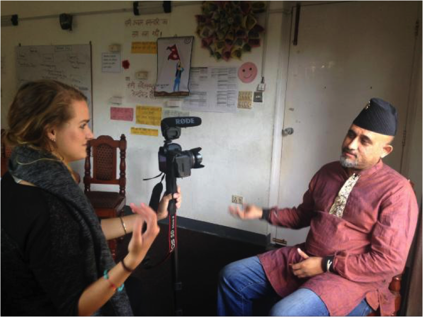 grace interviewing